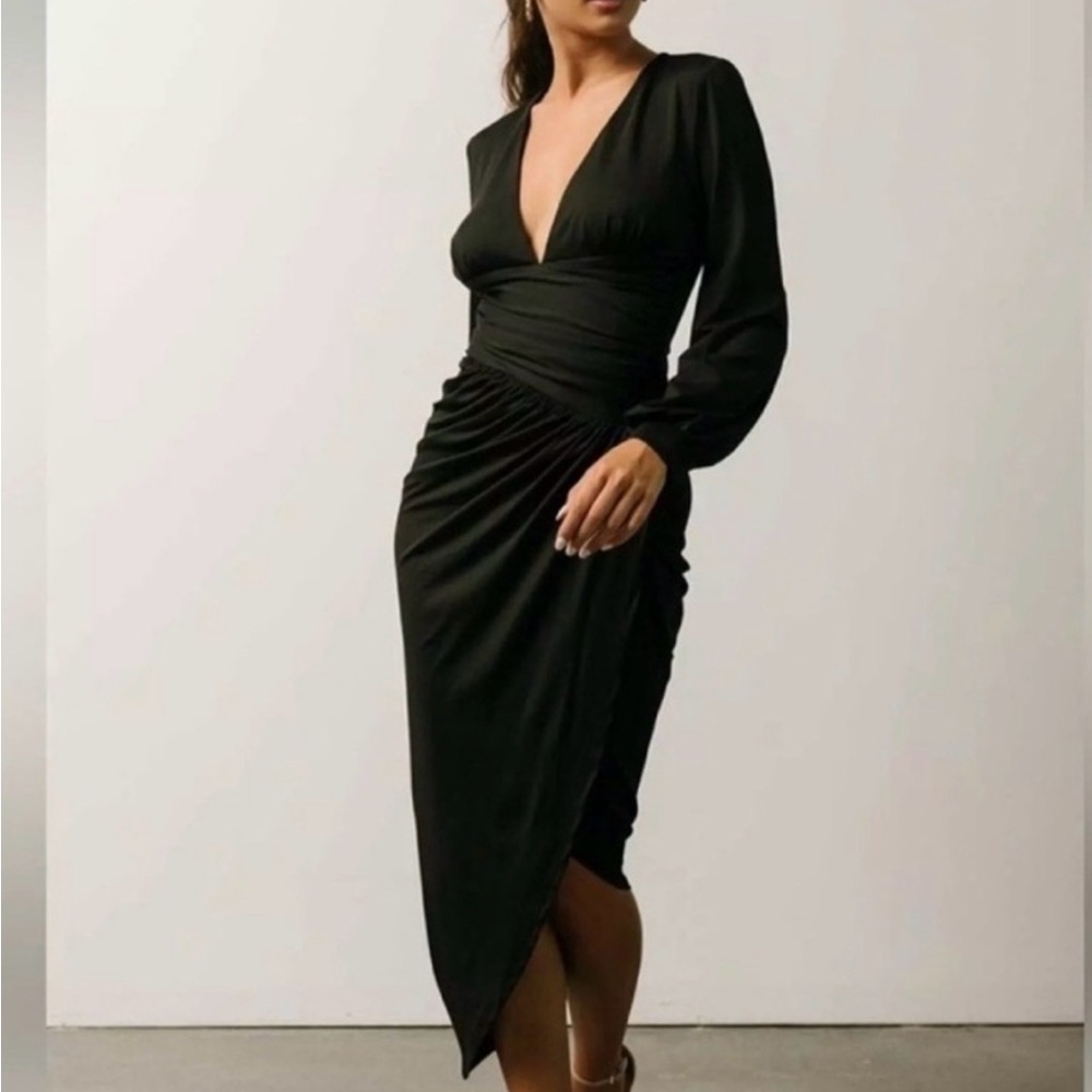 Baltic Born Black Long Sleeve Dress
